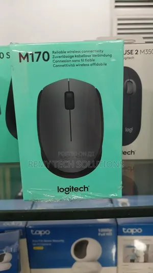 Logitech M170 Wireless Mouse - Nyeusi