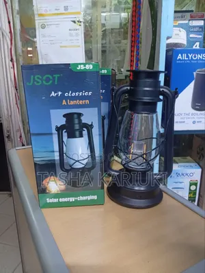 Taa ya Solar Rechargeable LED - Mkali na Portable