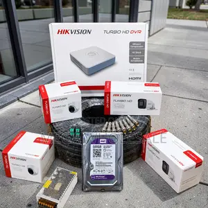 Hikvision 1080P CCTV Camera Complete System Kit (4 Cameras)