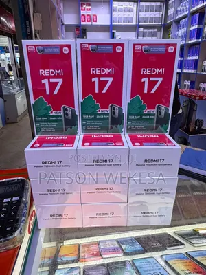 Xiaomi Redmi 17 128GB Mpya Nyeusi