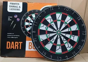 18-Inch Double-Sided Dartboard with 6 Darts