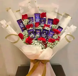 Chocolate Roses Bouquet - Unique Flower Gift