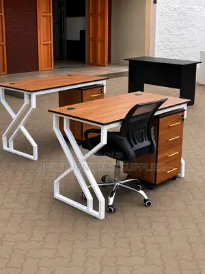 Modern Office Workstation Desk with Drawers
