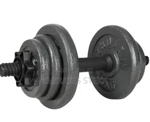 Set ya Dumbbell za Cast Iron Zinazoweza Kurekebishwa - 10kg