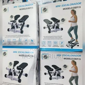Mini Stepper Mpya na Resistance Bands