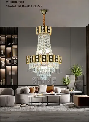 Chandelier ya Crystal ya Dola ya Kifaransa