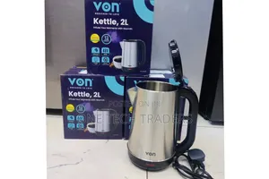 Von Kettle ya Cordless ya Stainless Steel 2L