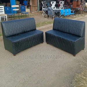 Restaurant Couch, Black