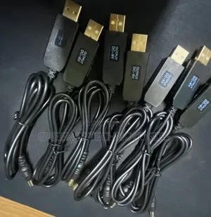 DC Booster Cable 5V to 9V - 1 Meter USB Power Cable