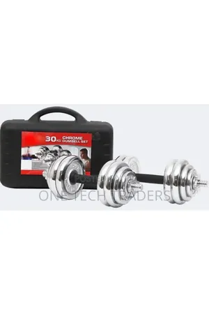 Set ya Dumbbell za Chrome - 30kg