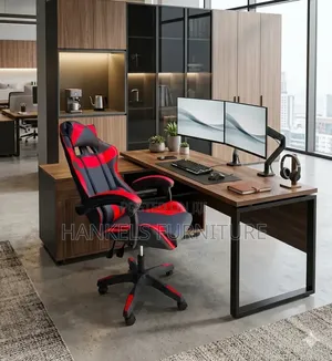 Red Ergonomic Racing Style Gaming Chair - Brand New