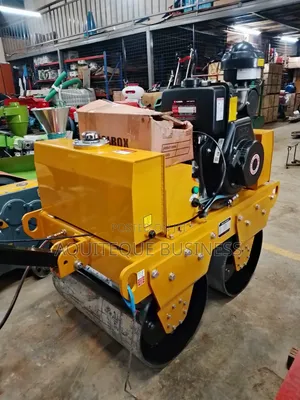 Double Drum Roller Mpya na Injini ya Dizeli ya 186F 10HP