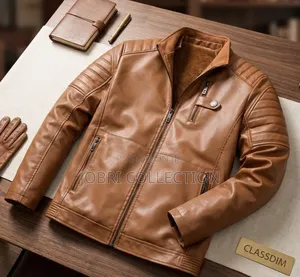 Brown Leather Men's Jackets