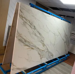 Calacatta Gold Sintered Stone Slab ya Premium