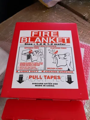 Fire Blanket 6ft x 6ft (1.8m x 1.8m) - Light Duty