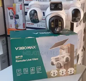 4G AI Human Detection Triple Lens Solar CCTV Camera