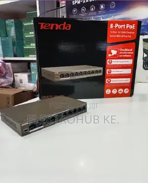 Tenda 8-Port PoE Network Switch for NVR/CCTV