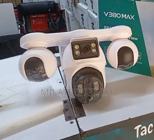 4G 4-Lens Solar CCTV Camera