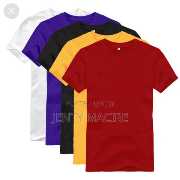 Plain T-Shirts (Multi-Colour) - 1
