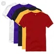 Plain T-Shirts (Multi-Colour) - 1