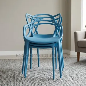 Modern Stackable Plastic Armchair for Office Events