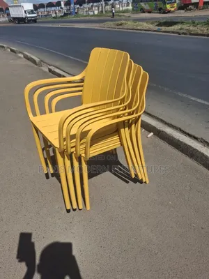 Kiti cha Mkono cha Nje Kinachoweza Kuwekwa Juu - Njano