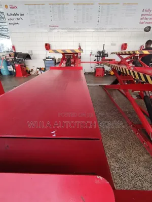 Heavy Duty 4-Ton Scissor Car Lift Machine