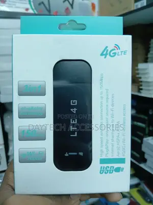 4G WiFi Modem yenye Slot ya SIM Kadi