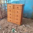 Hand-Crafted Six-Drawer Wooden Chest - 2