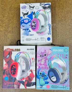 Headphones za Watoto za Wireless Bluetooth - Mandhari Mbalimbali