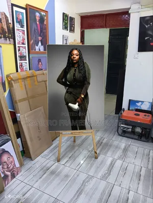 Mlima wa Picha wa A0 kwenye Ubao wa MDF