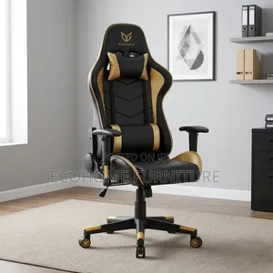 Ergonomic Executive Gaming Chair - Black Gold