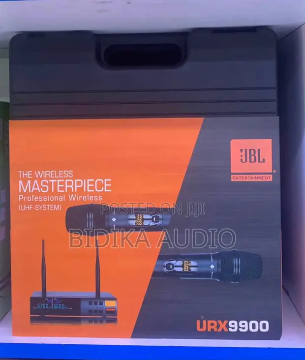 JBL URX9900 Professional Dual UHF Wireless Microphone System - 1