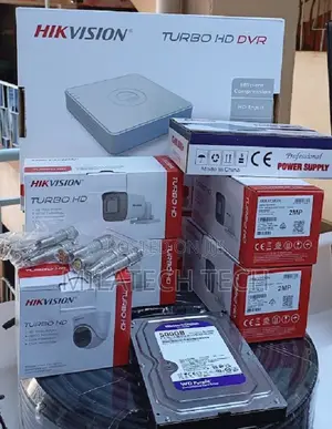 Hikvision 4 Channel 1080P CCTV Full Kit