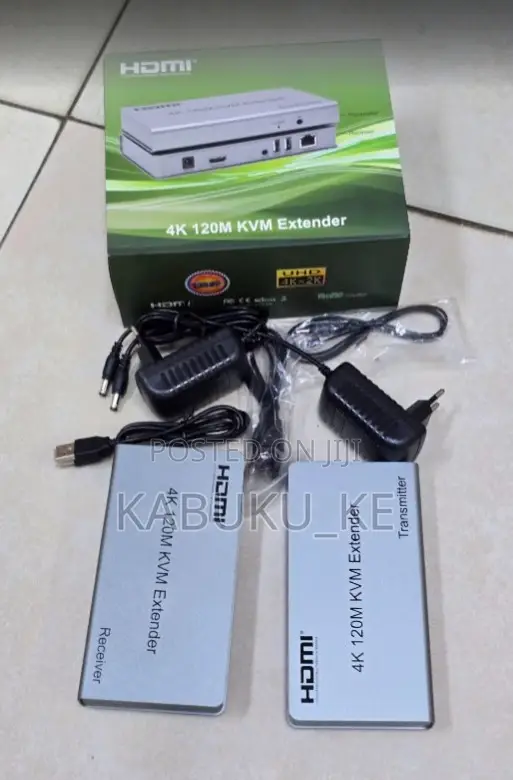 120m HDMI KVM Extender Over RJ45 with Audio - 1