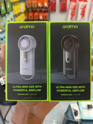 Oraimo TurboFan Lite (OHF-203A) Kipasupasu Kidogo cha Kubebeka