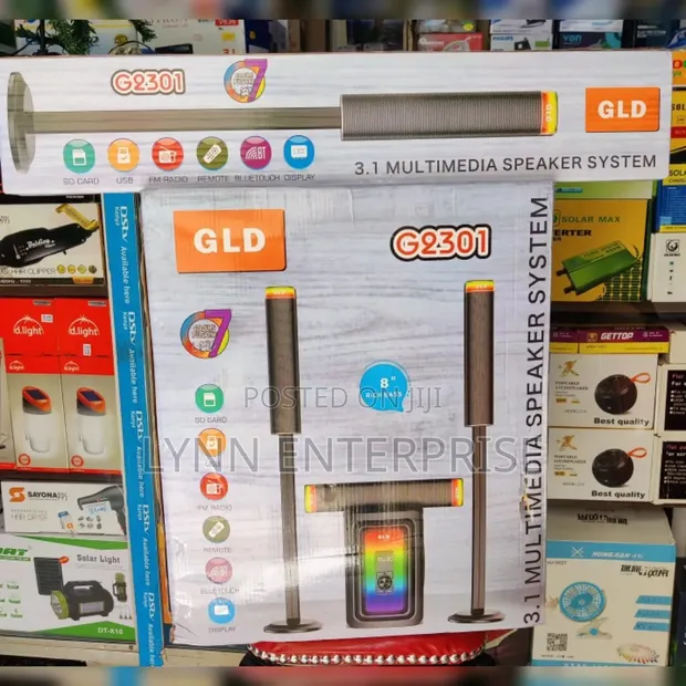 GLD Woofer 3.1 Tall Boy G2301 Speaker za Multimedia - 1