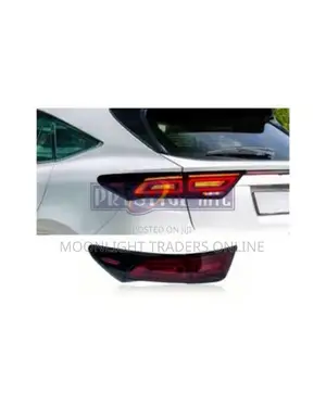 Toyota Harrier 2014 Aftermarket Tail Lights - Red Pair