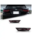 Smoked Aftermarket Tail Lights for Toyota Harrier 2014 - 1