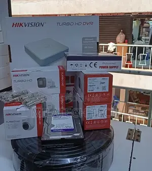 4CH Hikvision 1080p CCTV Camera Kit with DVR