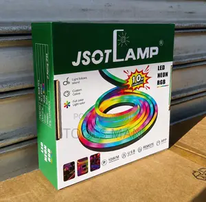 JSOTLAMP 10m RGB LED Neon Strip Light with Remote & App Control
