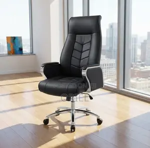 Luxury High Back Executive Office Chair - Black