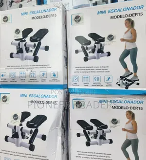 Mini Stepper Mpya na Resistance Bands
