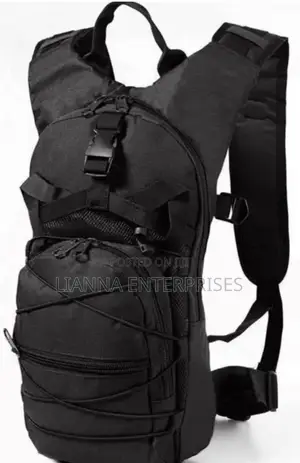Mfuko wa Tactical wa Kupanda Mlima Nyeusi