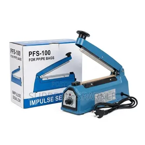 Impulse Sealer 100mm (4") Mashine ya Kupasha Mifuko ya Plastiki