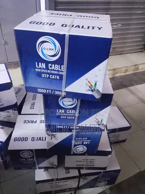 GLINK Ubora wa Juu Nje ya Nyumba Kebo ya Mtandao ya Ethernet Cat 6