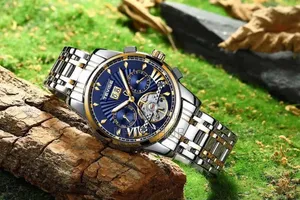 Tevise Full Calendar Automatic Watch ya Wanaume