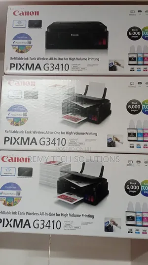 Printa ya Rangi ya Canon PIXMA G3410 A4 Multifunction