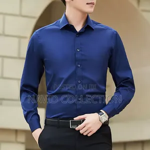 Men's Solid Color Shirt