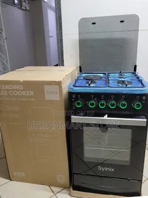 Syinix 50x50 Jiko la Gesi na Oven ya Umeme